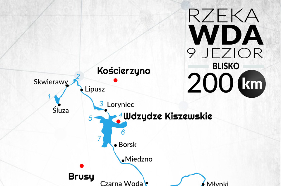 Mapa zreki Wdy